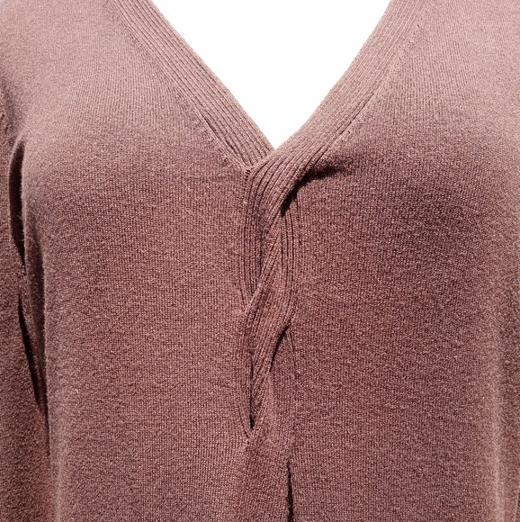 BCBG MaxAzria Brown Sweater Dress - Picture 6 of 7